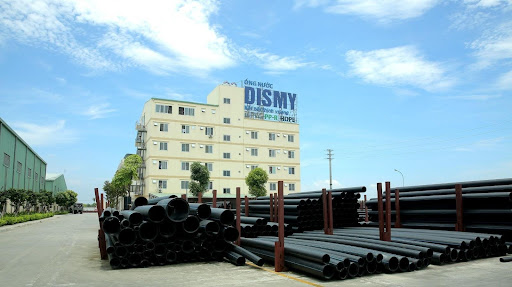 Hình ảnh nhà máy sản xuất ống nhựa Dismy đặt tại Hưng Yên