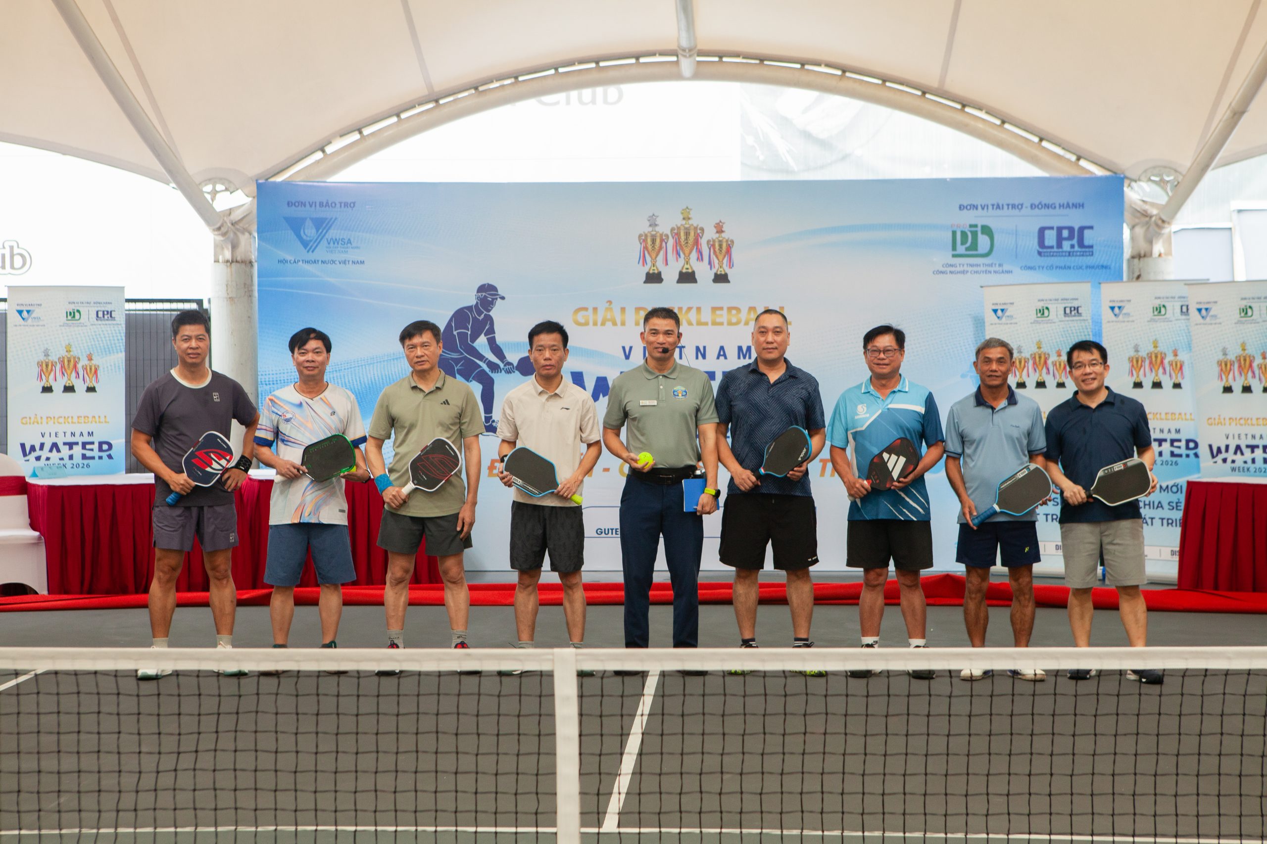 CP.C HOLDINGS ĐỒNG HÀNH CÙNG GIẢI PICKLEBALL – VIETNAM WATER WEEK 2026
