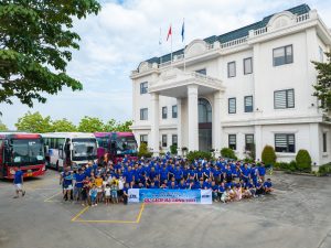 Cán bộ công nhân viên tại nhà máy Minh An 
