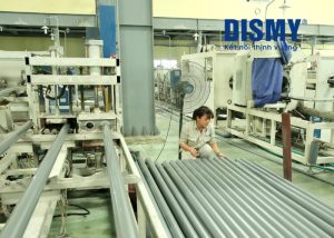 Ống nước Dismy được sản xuất theo dây chuyền hiện đại
