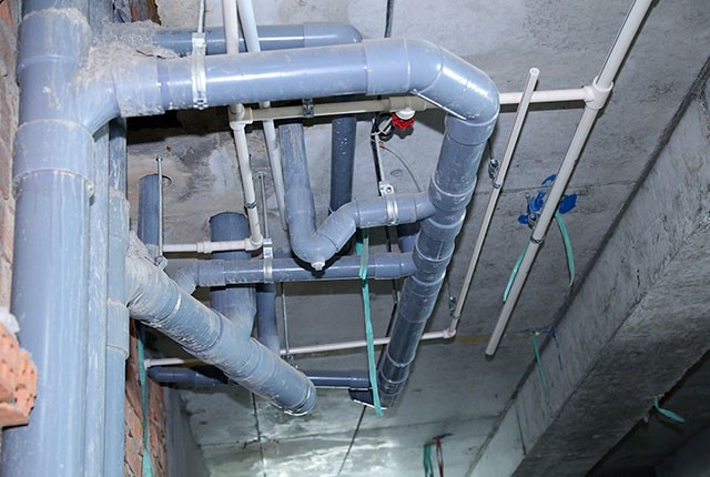 Đường ống dẫn nước nhà cao tầng