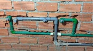 Hệ thống đường ống sử dụng ống PPR và UPVC 