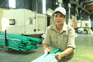 Cúc Phương cho ra mắt sản phẩm ống nhựa PPR Dismy vào năm 2005