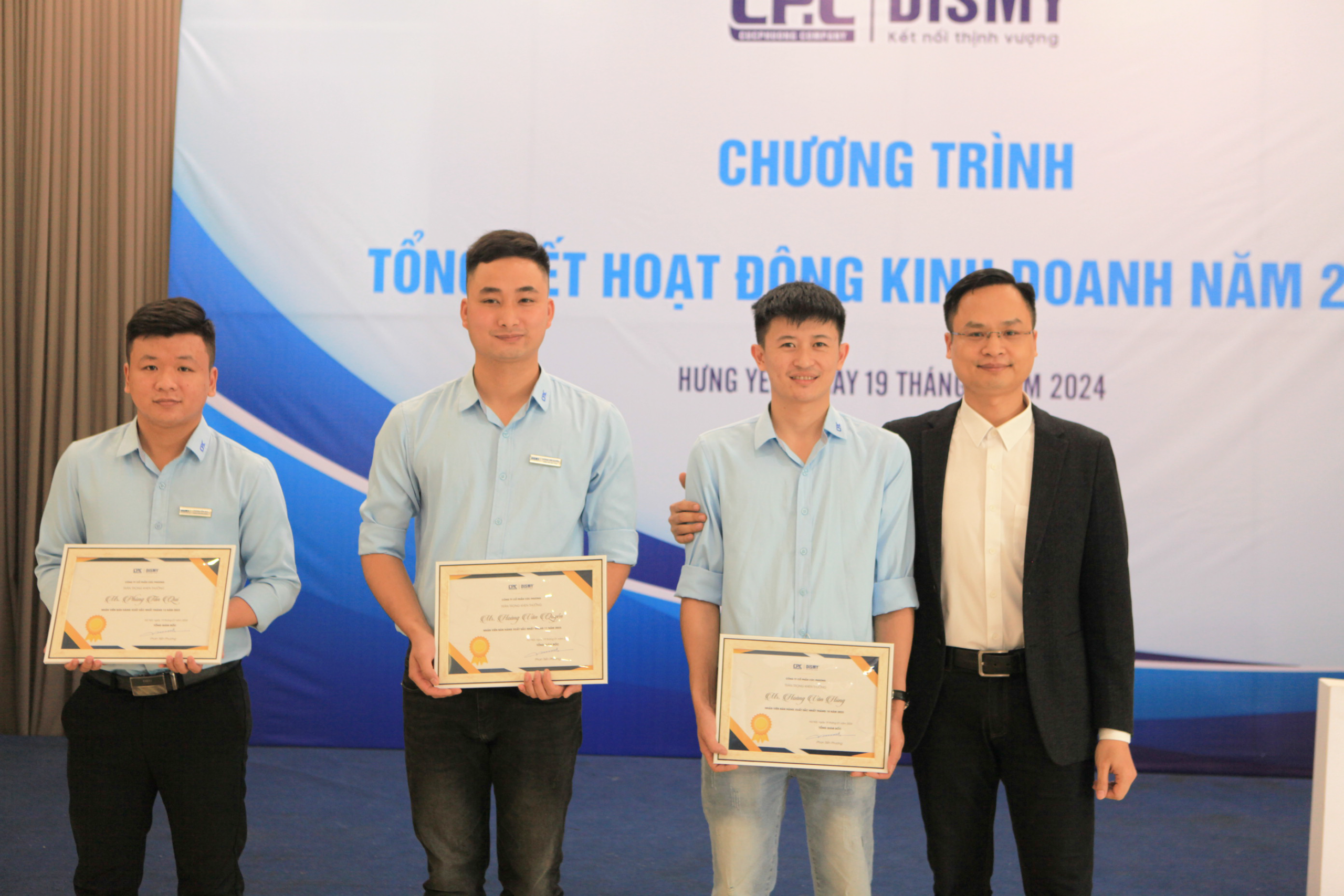 Cá nhân đạt thành tích tốt Quý IV - 2023